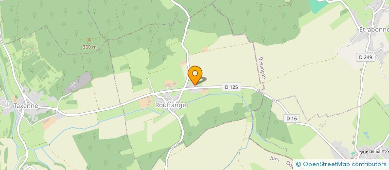 localisation de l'entreprise MADAME RAYMONDE WENGER  ROUFFANGE