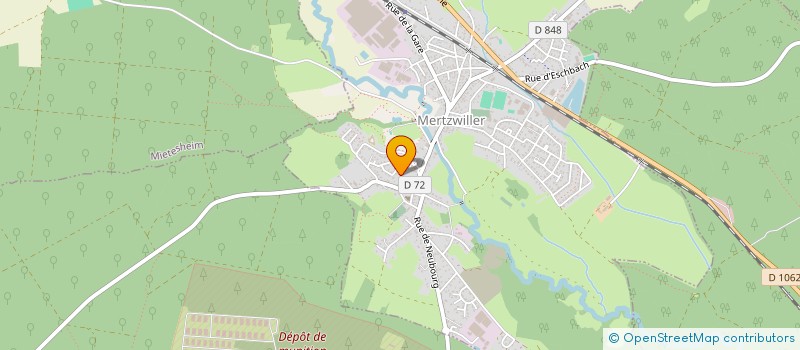 localisation de l'entreprise MADAME RAYMONDE WIDLOECHER  MERTZWILLER