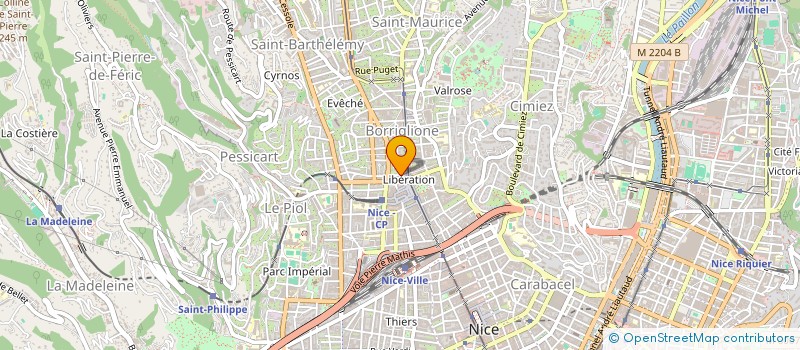 localisation de l'entreprise MADAME RAYMONDE ZAMORA à NICE
