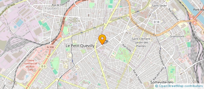 localisation de l'entreprise MADAME RAZIA BANON LALMAHOMED  ROUEN