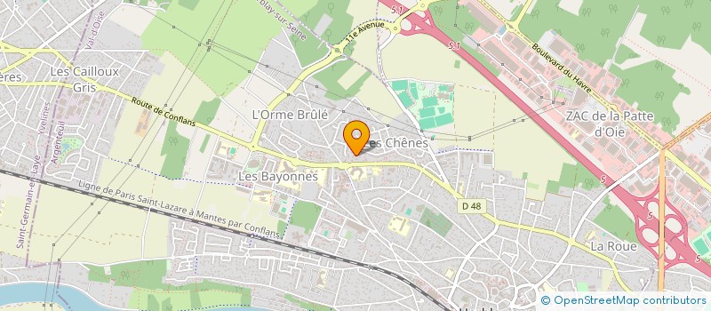 localisation de l'entreprise MADAME RAZIEH TAVASSOLI ASHRAFI à HERBLAY-SUR-SEINE