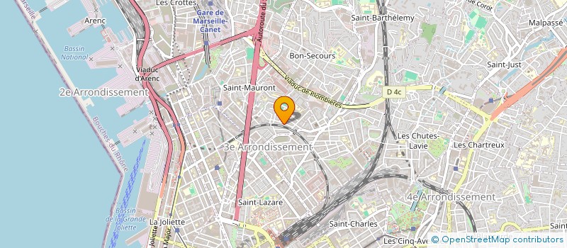 localisation de l'entreprise MADAME RAZIKA ABIDAT à MARSEILLE