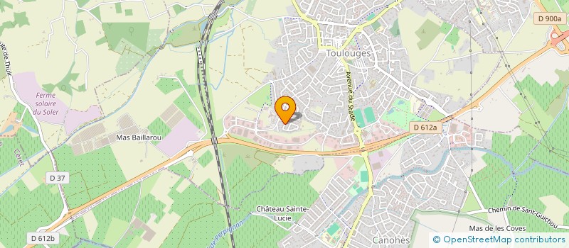 localisation de l'entreprise MADAME RAZIKA BAADJ à TOULOUGES
