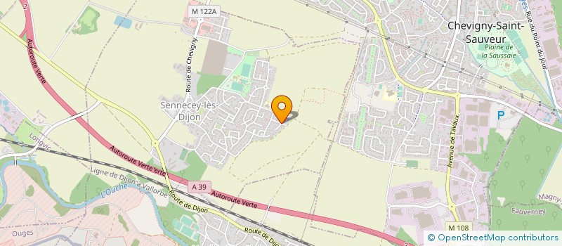 localisation de l'entreprise MADAME RAZIKA DIB  SENNECEY-LES-DIJON