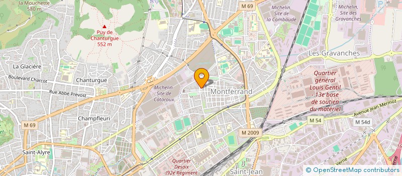 localisation de l'entreprise MADAME RAZIKA FERHAT  CLERMONT-FERRAND