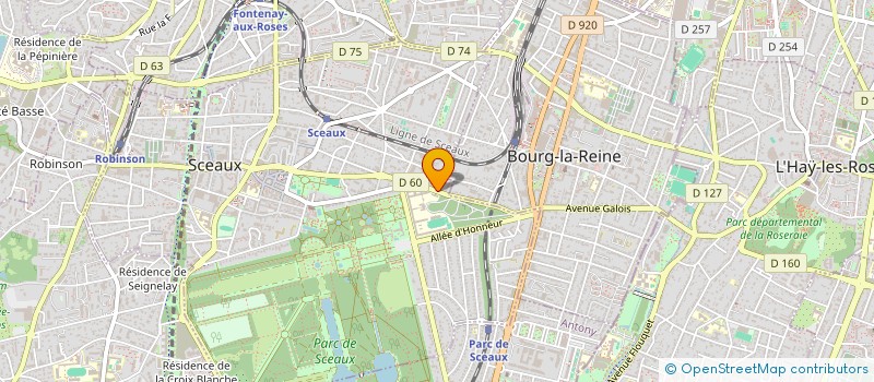 localisation de l'entreprise MADAME RAZIKA HAMIMI à SCEAUX