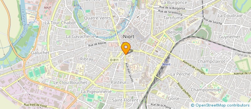localisation de l'entreprise MADAME RAZIKA MANSOURI  MONTREUIL