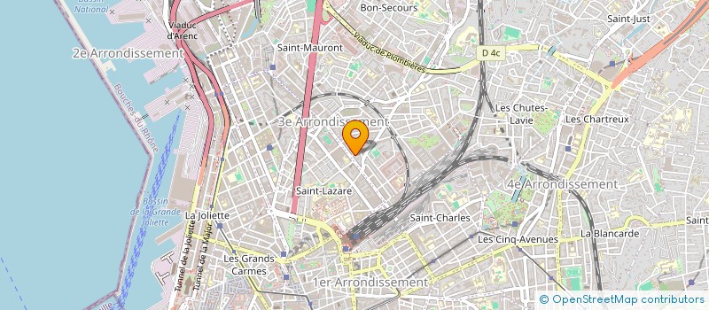 localisation de l'entreprise MADAME RAZIKA MEBARKI à MARSEILLE