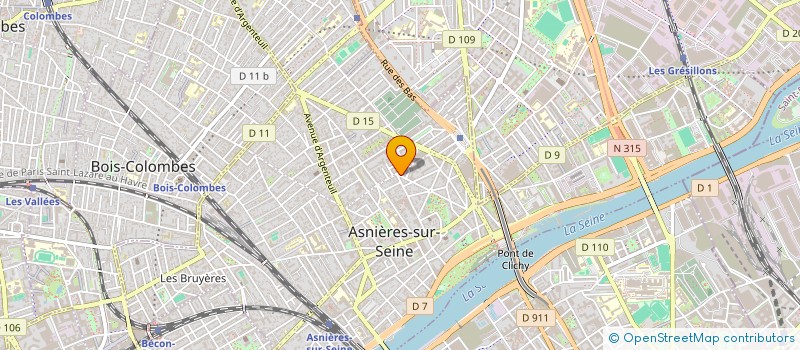 localisation de l'entreprise MADAME REBAH MOUMNI à ASNIERES-SUR-SEINE