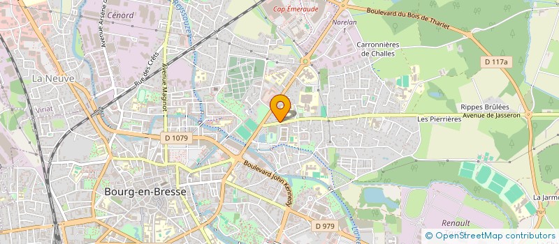 localisation de l'entreprise MADAME REBECA CORRIONERO SANCHEZ à BOURG-EN-BRESSE