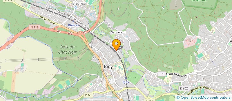 localisation de l'entreprise MADAME REBECA MARTIN ROSIQUE à IGNY