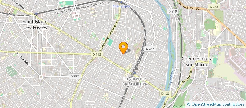 localisation de l'entreprise MADAME REBECA NOSO EBUMBA à SAINT-MAUR-DES-FOSSES