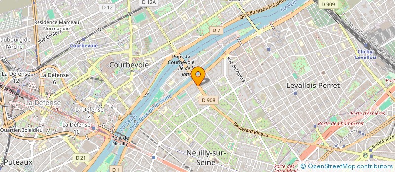 localisation de l'entreprise MADAME REBECCA ALIMI à NEUILLY-SUR-SEINE