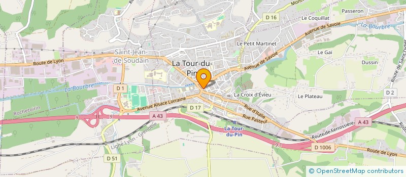 localisation de l'entreprise MADAME REBECCA ANA NOVACOVICIU  FAVERGES-DE-LA-TOUR