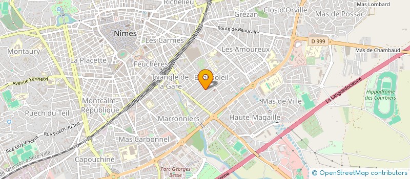 localisation de l'entreprise MADAME REBECCA ARCHER  NIMES