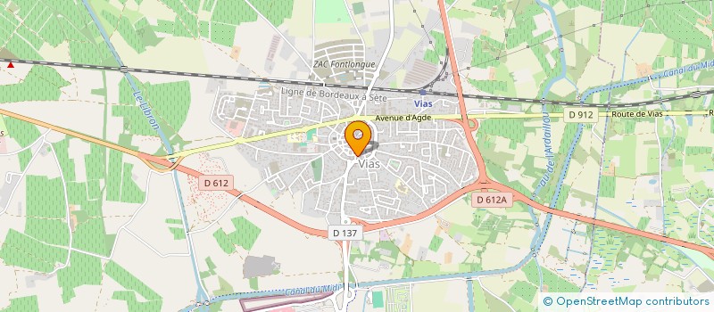 localisation de l'entreprise MADAME REBECCA BACKES  VIAS