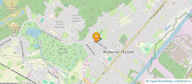 localisation de l'entreprise MADAME REBECCA BACOUET à BRUAY-SUR-L'ESCAUT