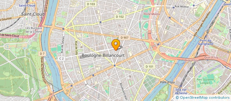 localisation de l'entreprise MADAME REBECCA BENAIS à BOULOGNE-BILLANCOURT