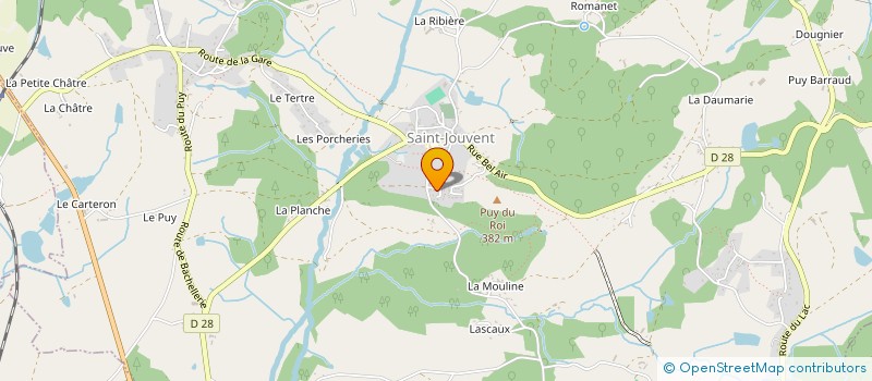 localisation de l'entreprise MADAME REBECCA BIRO à SAINT-JOUVENT