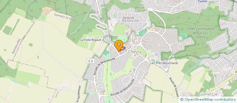 localisation de l'entreprise MADAME REBECCA BLANC  GIF-SUR-YVETTE