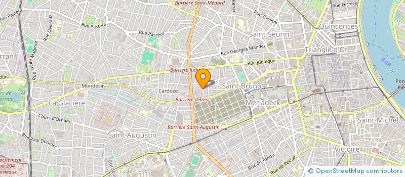 localisation de l'entreprise MADAME REBECCA BOURBIGOT  BORDEAUX