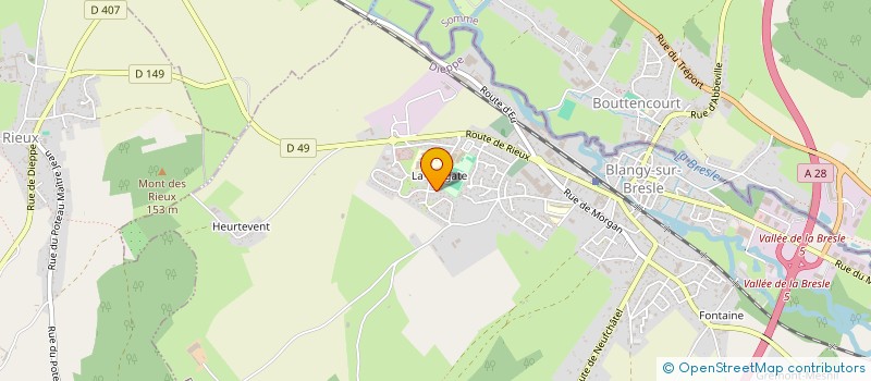 localisation de l'entreprise MADAME REBECCA CARON  REALCAMP