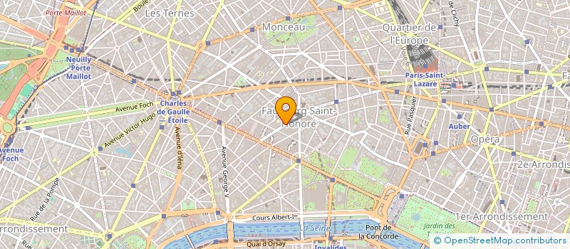 localisation de l'entreprise MADAME REBECCA CLEMENT  PARIS