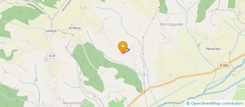 localisation de l'entreprise MADAME REBECCA COX  LARROQUE