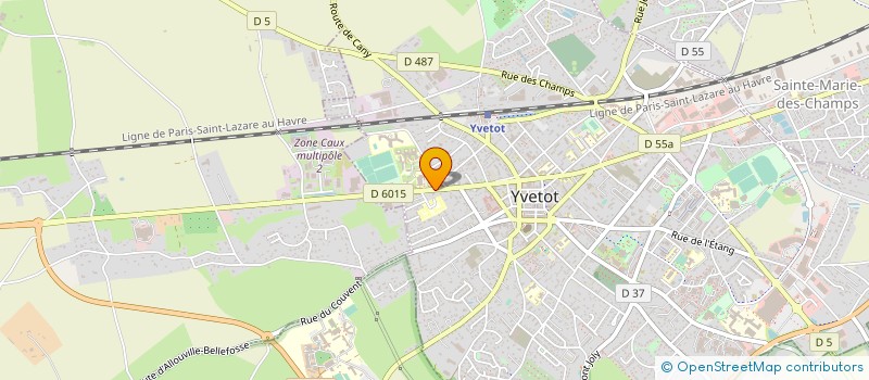 localisation de l'entreprise MADAME REBECCA COZETTE à YVETOT