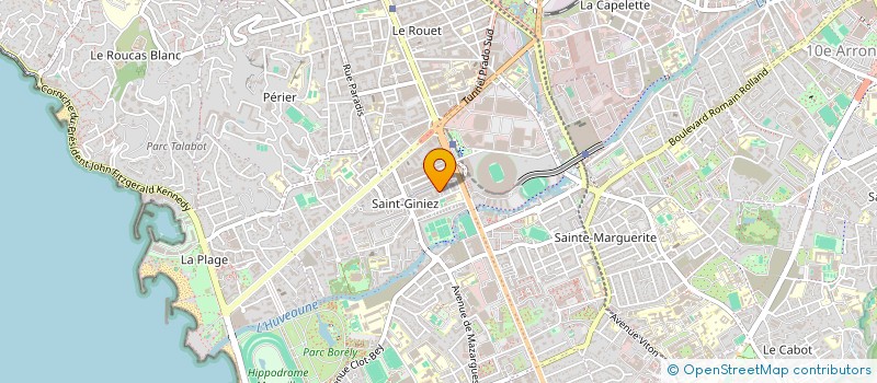 localisation de l'entreprise MADAME REBECCA DARMON  MARSEILLE