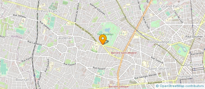 localisation de l'entreprise MADAME REBECCA DELGADO à BORDEAUX