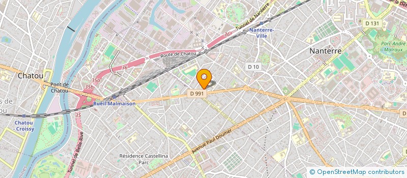 localisation de l'entreprise MADAME REBECCA DIB  NANTERRE