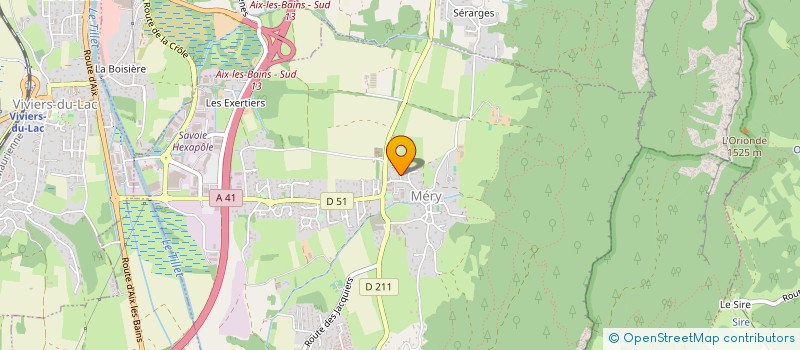 localisation de l'entreprise MADAME REBECCA DODE  MERY