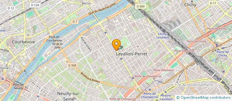 localisation de l'entreprise MADAME REBECCA FELIMAN à LEVALLOIS-PERRET