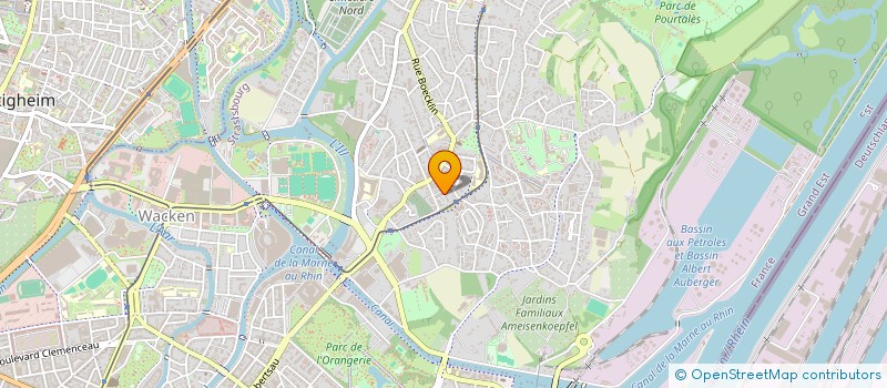 localisation de l'entreprise MADAME REBECCA FOISSET à STRASBOURG