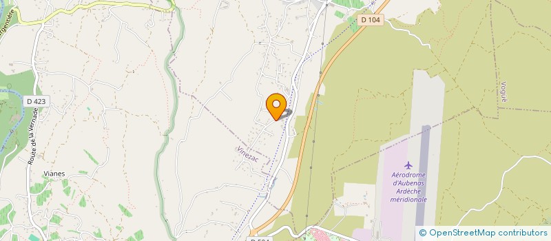 localisation de l'entreprise MADAME REBECCA GALERA  LACHAPELLE-SOUS-AUBENAS