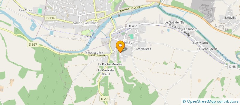 localisation de l'entreprise MADAME REBECCA HELFRID à THENAY