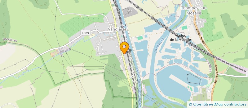 localisation de l'entreprise MADAME REBECCA HELLER  VANDIERES