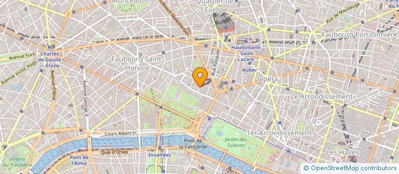 localisation de l'entreprise MADAME REBECCA HOZE  PARIS