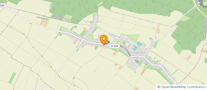 localisation de l'entreprise MADAME REBECCA KASTNER  CLEEBOURG