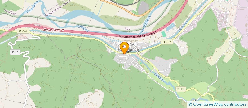 localisation de l'entreprise MADAME REBECCA KNODERER EBS  SAINT-PAUL-LES-DURANCE