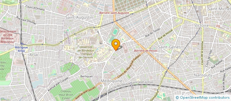 localisation de l'entreprise MADAME REBECCA LAVAUD  BORDEAUX