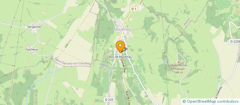 localisation de l'entreprise MADAME REBECCA LECONTE  CHAMILLY