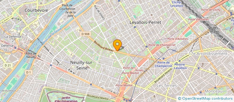 localisation de l'entreprise MADAME REBECCA LISCIA à NEUILLY-SUR-SEINE