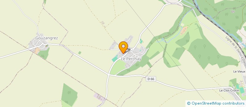 localisation de l'entreprise MADAME REBECCA LOPES  LE PERCHAY