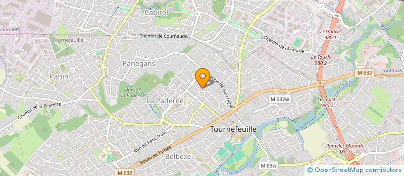 localisation de l'entreprise MADAME REBECCA MACHADO  TOURNEFEUILLE