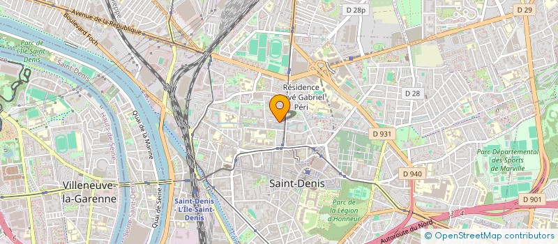 localisation de l'entreprise MADAME REBECCA MASTHEBA WA MASTHEBA  SAINT-DENIS