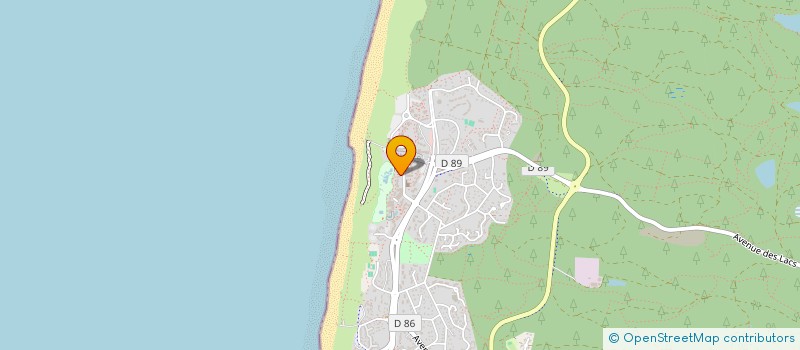 localisation de l'entreprise MADAME REBECCA MATTHEWS  SEIGNOSSE