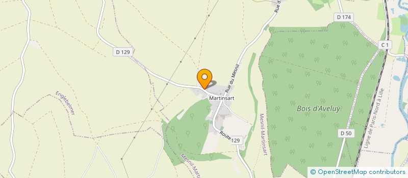 localisation de l'entreprise MADAME REBECCA MCCANDLISH  MESNIL-MARTINSART