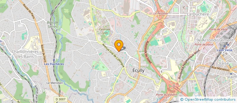 localisation de l'entreprise MADAME REBECCA MEIMOUN  ECULLY